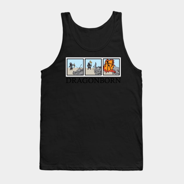 Dragonborn Archer Tank Top by big_red320